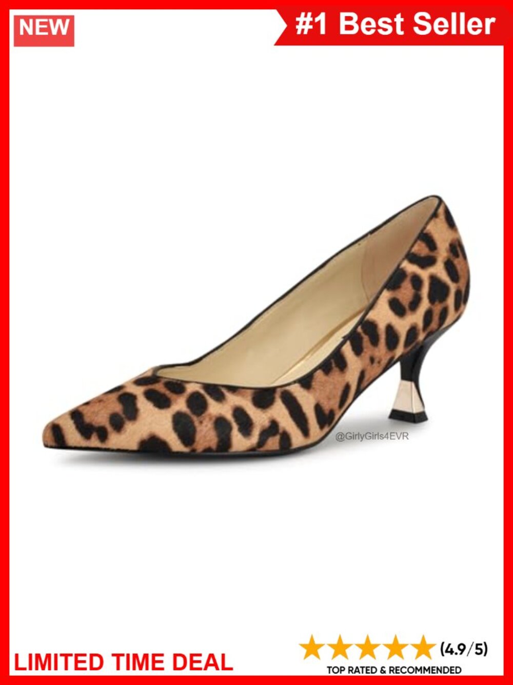 Calf Hair Pointed Toe Dress Pumps Slip-On Stiletto Heels